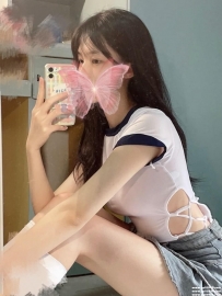 高雄文澡學生妹：麗娜 161-C+ 46-20歲 紅牌學生兼職 身材火辣