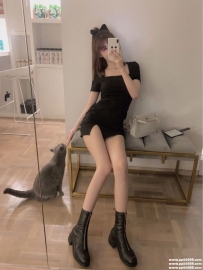 台中學生妹：163cm C奶 46 20歲清純甜美 可愛 長腿辣妹 瘦瘦的